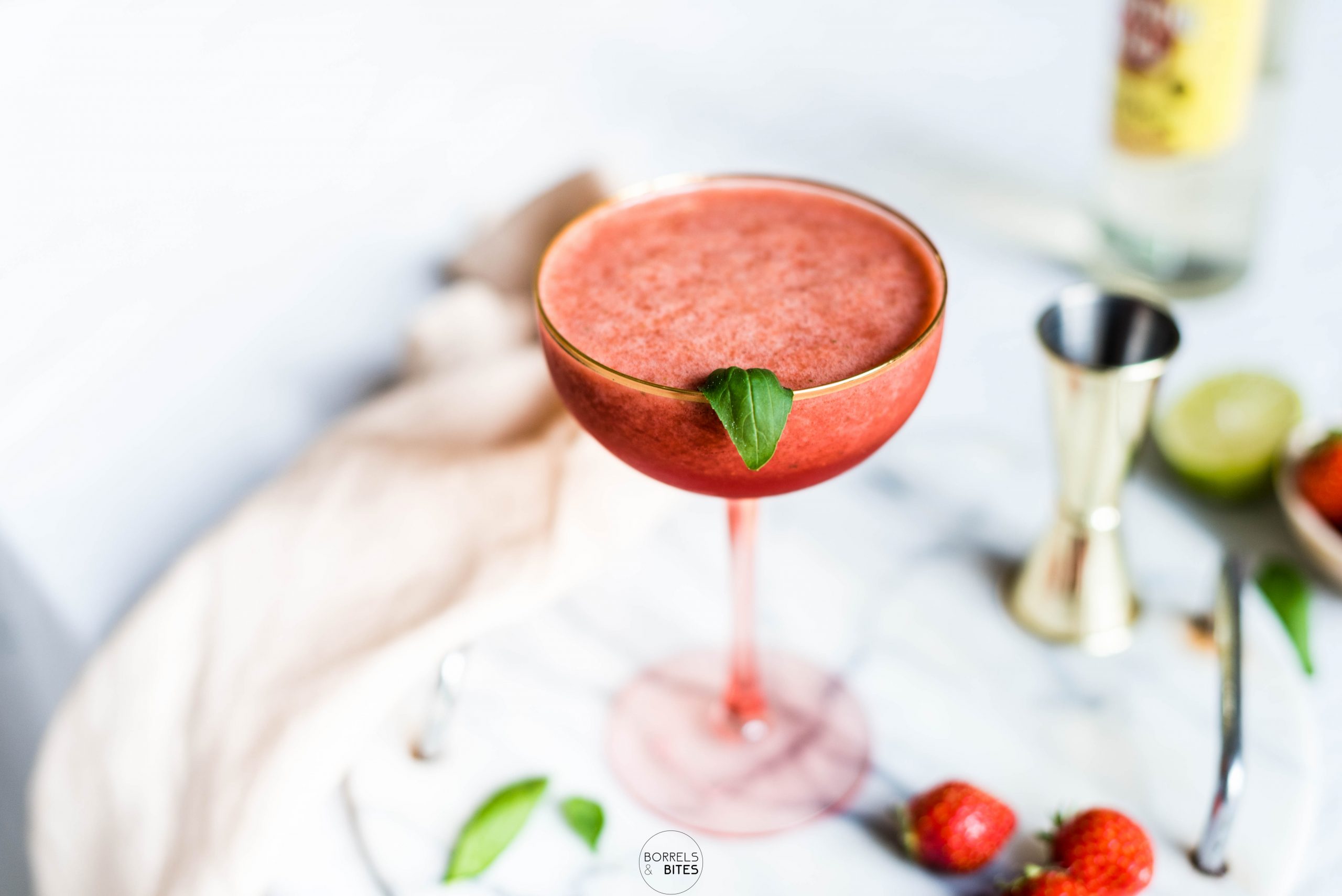 aardbei basilicum daiquiri