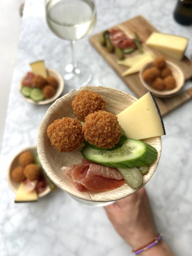 eenpersoons mini borrelbordjes