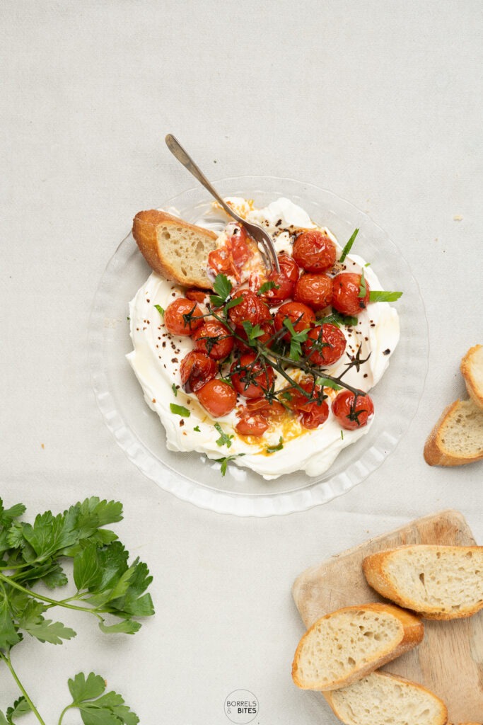 Roomkaasdip met geroosterde tomaat-1